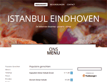 Tablet Screenshot of istanbul-eindhoven.nl